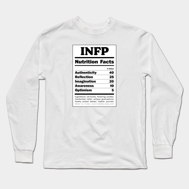 INFP Long Sleeve T-Shirt by Made by Casey